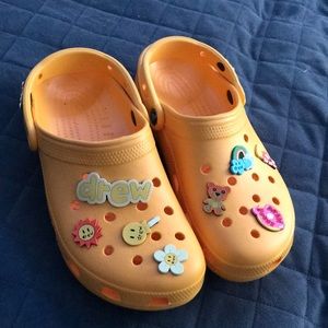 Crocs X Justin Beiber: Drew | Yellow | Size 9 M Size 11 W.